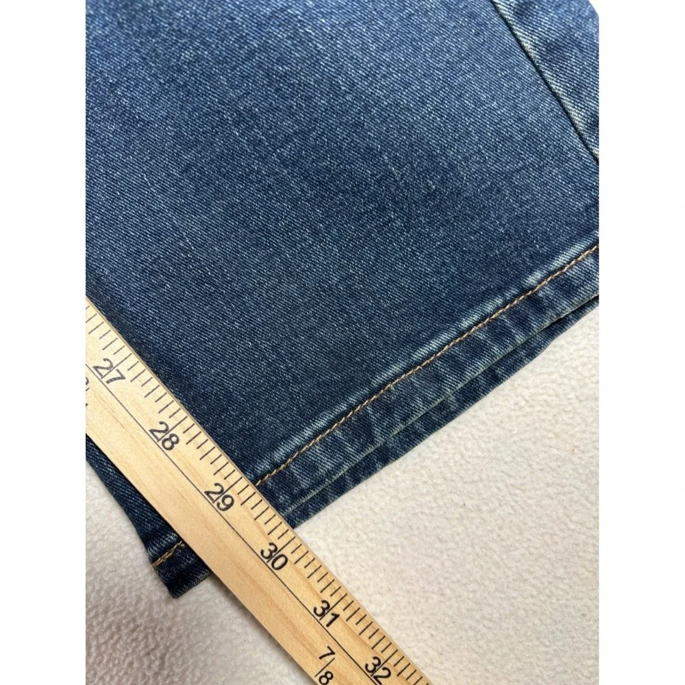 Wrangler Mens Relaxed Bootcut Jeans Medium Wash‎ Denim Blue Size 35x30